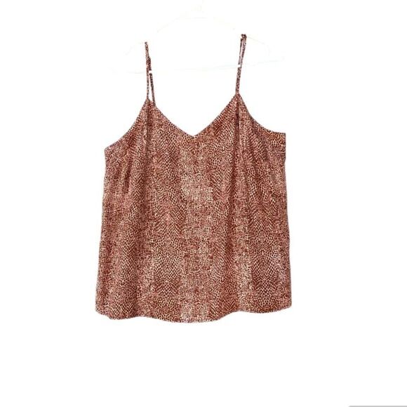 Women’s Snake Print Cami Top L XS S New - Picture 1 of 2